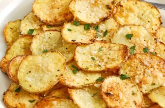 Oven Baked Potato Slices – Spend With Pennies