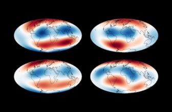 Huge Pair of Deep-Earth Sizzling ‘Blobs’ Form Earth’s Magnetic Subject, Scientists Say