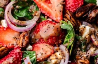 Contemporary Salads with a Pop of Fruit